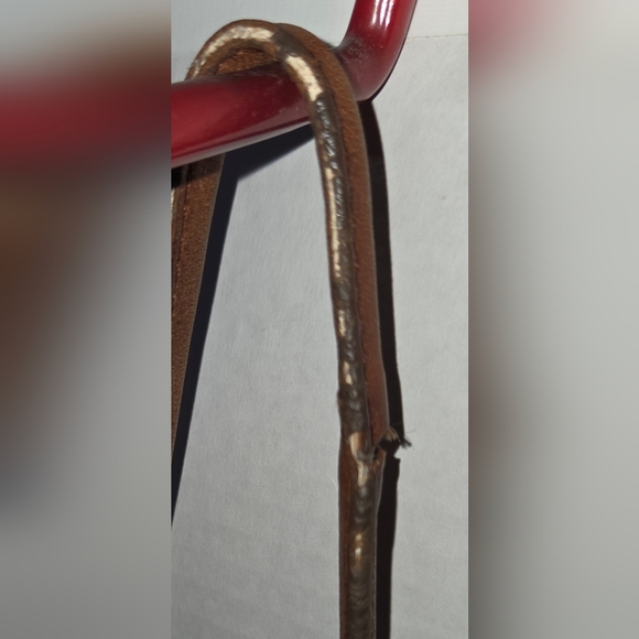 Fossil Crossbody Leather Purse Womens Small  Zipper Closure Vintage Lined - Picture 12 of 13